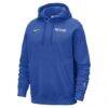 Dallas Wings Nike Unisex Standard Issue Rebel Edition Hoodie - Blue - Side View