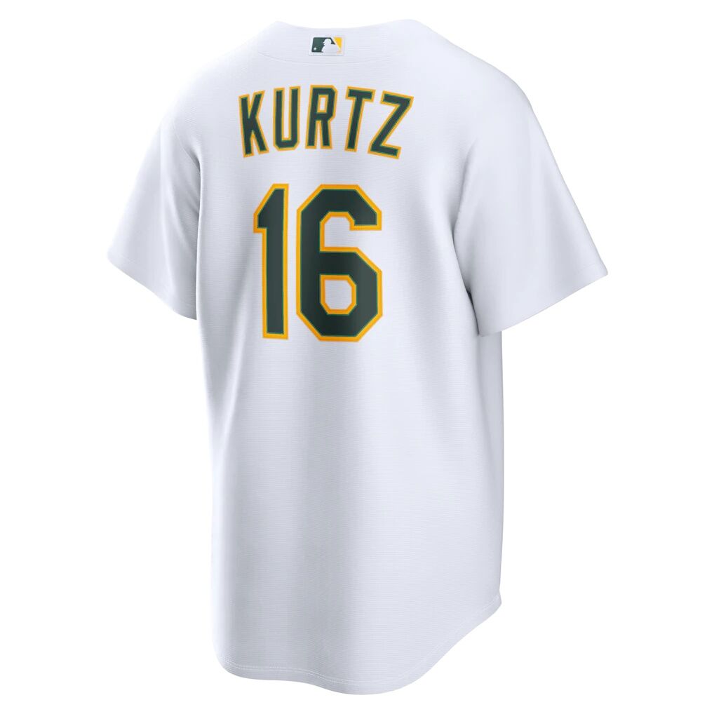 Nick Kurtz Athletics Nike Home Replica Jersey