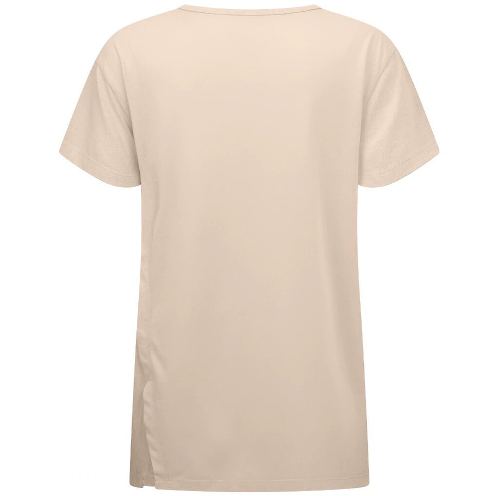 Colorado Rockies Levelwear Women's Influx Sizzle T-Shirt - Khaki