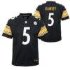 Jalen Ramsey Pittsburgh Steelers Nike Youth Team Game Jersey - Black - Front View