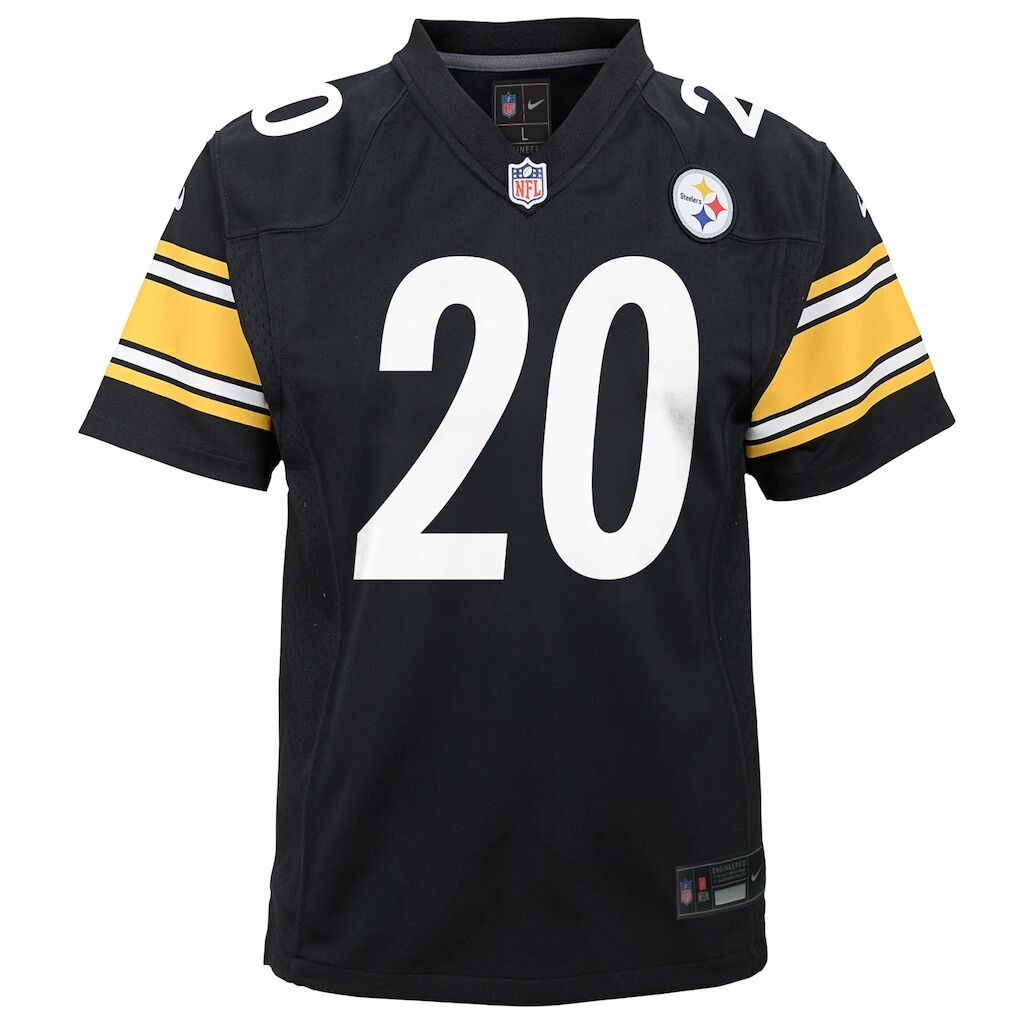 Kaleb Johnson Pittsburgh Steelers Nike Youth Team Game Jersey