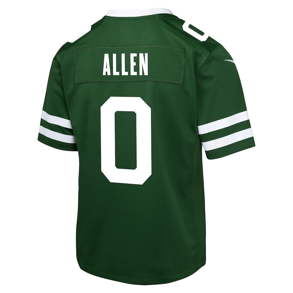 Braelon Allen New York Jets Nike Youth Team Game Jersey