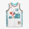 John Stockton 1996 NBA All-Star Game Mitchell & Ness Youth Hardwood Classics Swingman Jersey - White - Side View