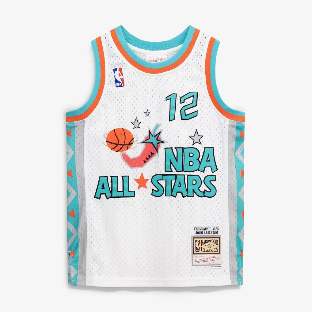 John Stockton 1996 NBA All-Star Game Mitchell & Ness Youth Hardwood Classics Swingman Jersey