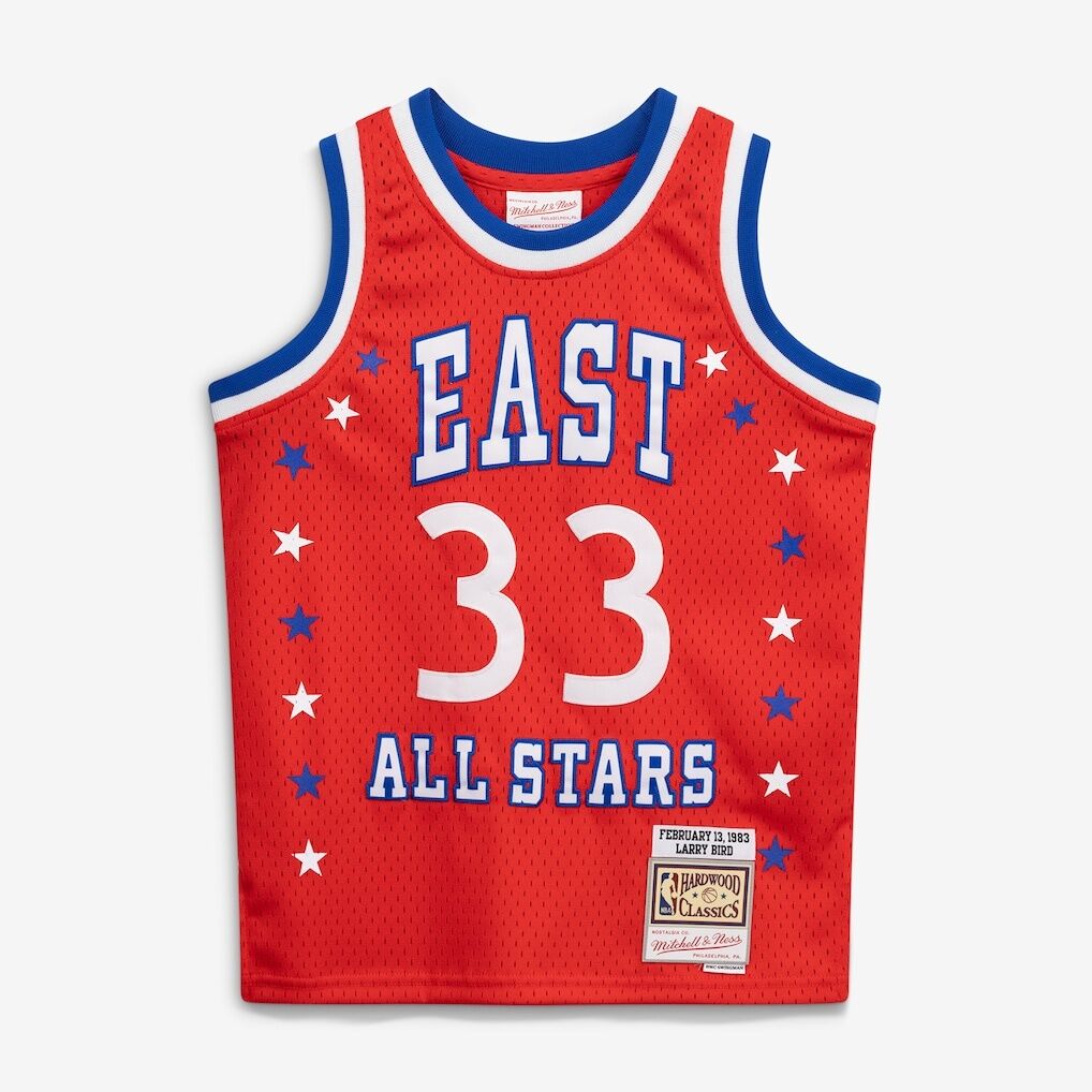 Larry Bird 1983 NBA All-Star Game Mitchell & Ness Youth Hardwood Classics Swingman Jersey