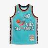 Scottie Pippen 1996 NBA All-Star Game Mitchell & Ness Youth Hardwood Classics Swingman Jersey - Teal - Side View