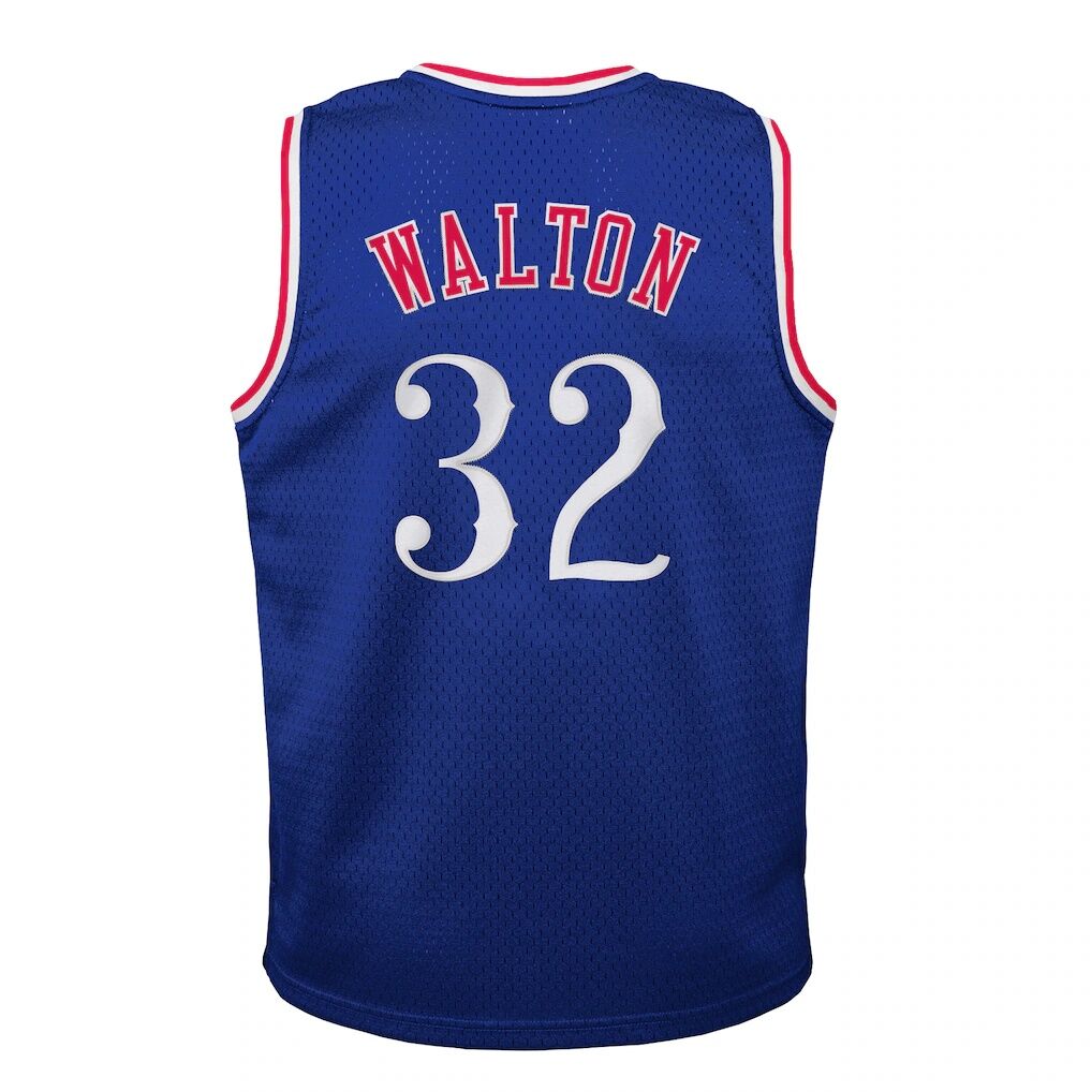 Bill Walton LA Clippers Mitchell & Ness Youth 1984/85 Hardwood Classics Swingman Jersey - Royal