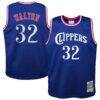 Bill Walton LA Clippers Mitchell & Ness Youth 1984/85 Hardwood Classics Swingman Jersey - - Front View
