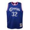 Bill Walton LA Clippers Mitchell & Ness Youth 1984/85 Hardwood Classics Swingman Jersey - - Side View