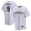 Brenton Doyle Colorado Rockies Nike Youth Home Replica Jersey - White - Front View