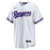 Joc Pederson Texas Rangers Nike Youth Home Replica Jersey - White - Side View