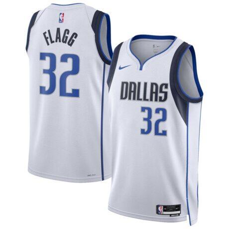Cooper Flagg Dallas Mavericks Nike Unisex Swingman Player Jersey - White - Front View