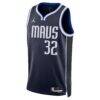 Cooper Flagg Dallas Mavericks Jordan Brand Unisex Swingman Jersey - Navy - - Side View