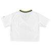 Golden State Warriors New Era Women's Sport Classics Capsule Boxy Cropped Fashion Jersey - White - Side View