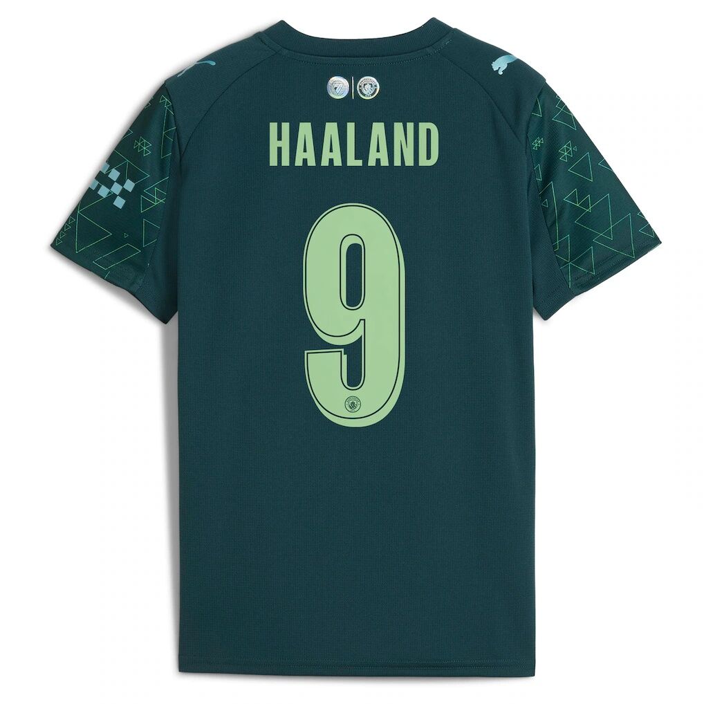 Erling Haaland Manchester City Puma x EA SPORTS FC Youth 2025/26 Fourth Jersey