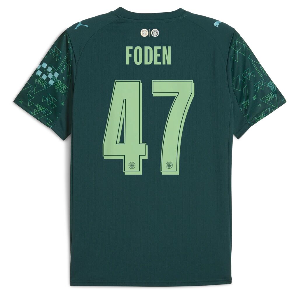 Phil Foden Manchester City Puma x EA SPORTS FC 2025/26 Fourth Jersey