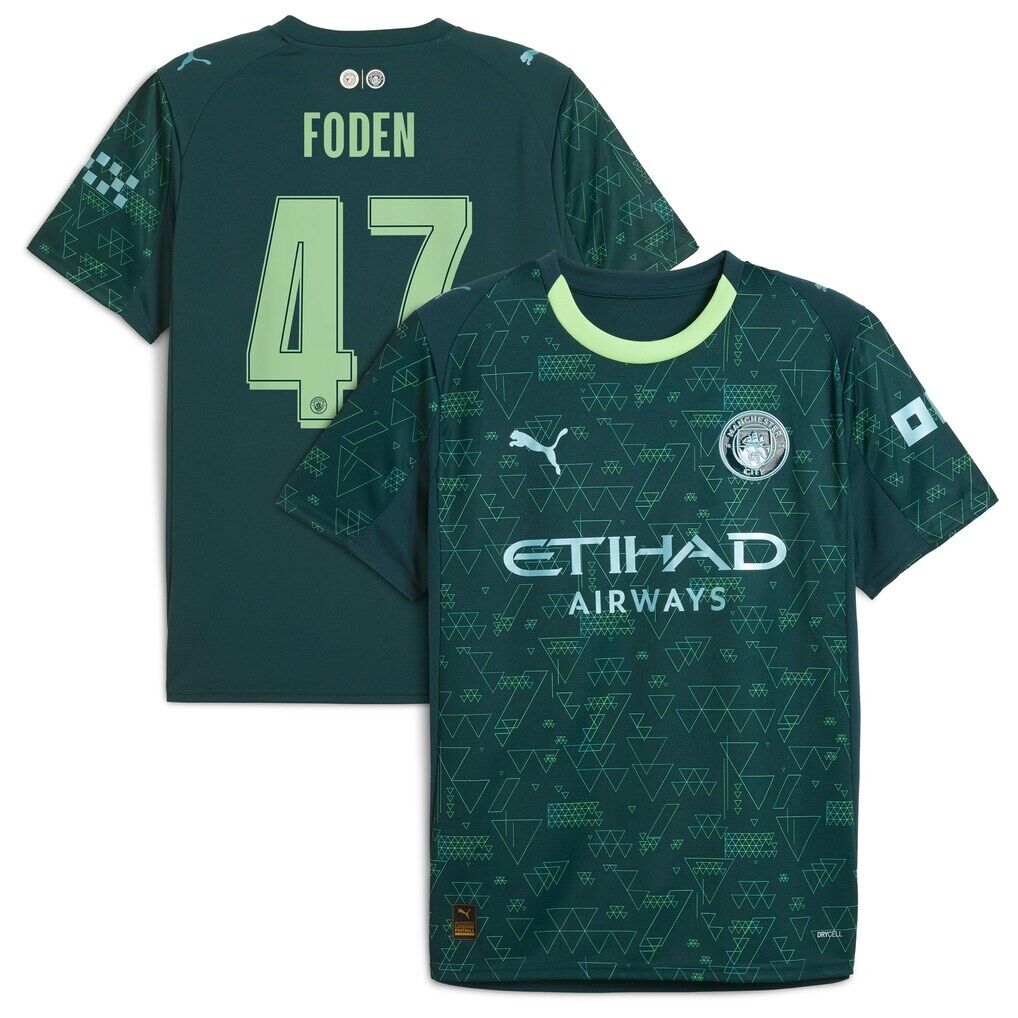 Phil Foden Manchester City Puma x EA SPORTS FC 2025/26 Fourth Jersey