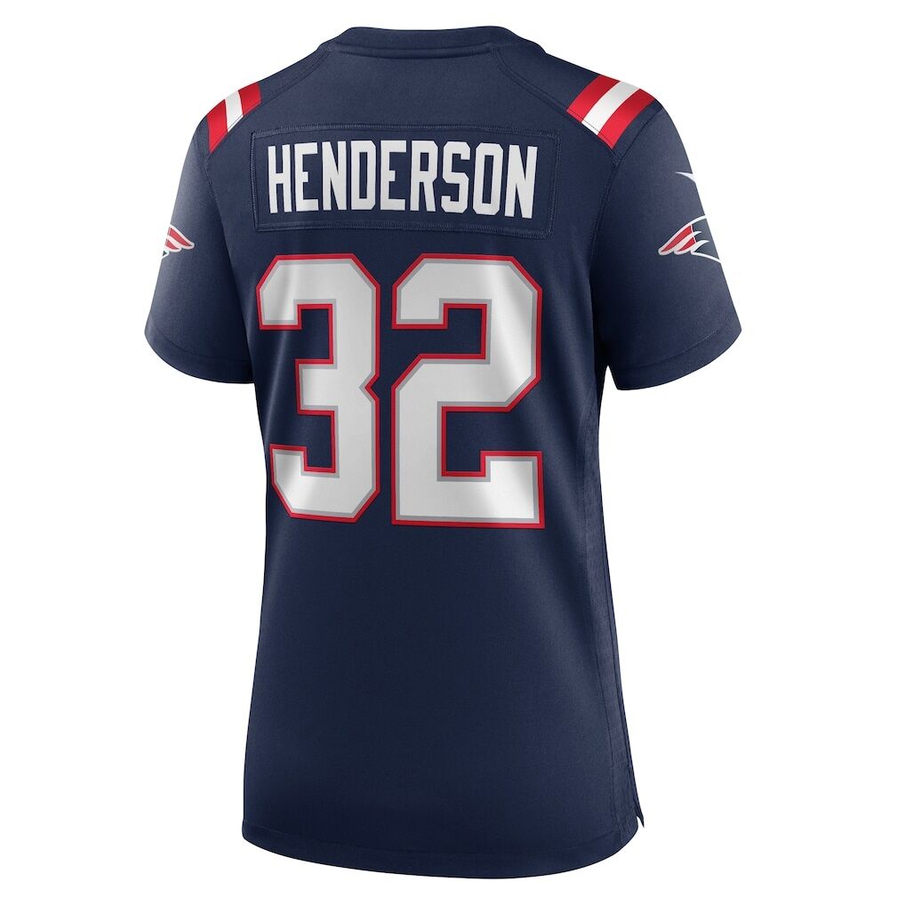 TreVeyon Henderson New England Patriots Nike Women's  Game Jersey