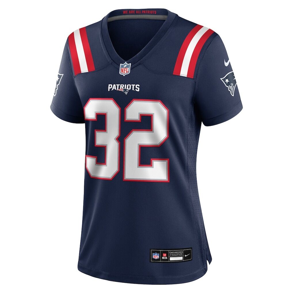 TreVeyon Henderson New England Patriots Nike Women's  Game Jersey