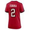 Emeka Egbuka Tampa Bay Buccaneers Nike Women's Team Game Jersey - Red - Detail View