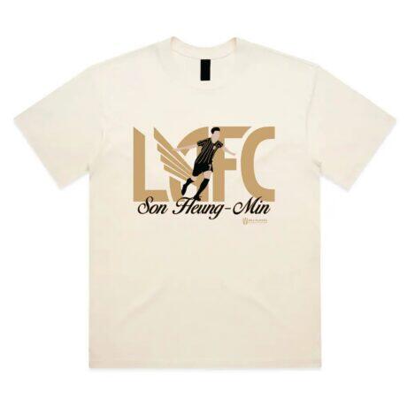 Son Heung-Min LAFC T-Shirt - Cream - Front View