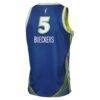 Paige Bueckers Dallas Wings Nike Youth Victory Jersey - Blue - Detail View