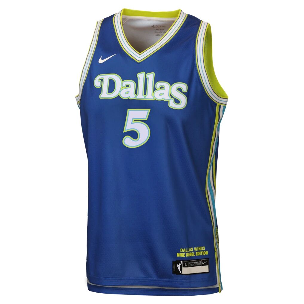 Paige Bueckers Dallas Wings Nike Youth Victory Jersey - Rebel Edition