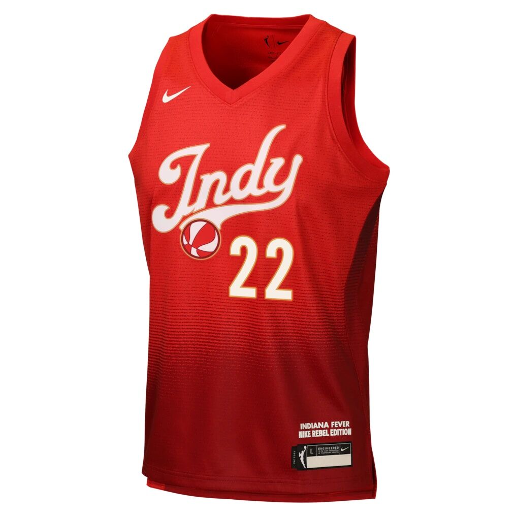 Caitlin Clark Indiana Fever Nike Youth Victory Jersey - Rebel Edition