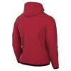 South Korea National Team Nike 2026 Anthem Mesh Dri-FIT Full-Zip Hooded Jacket - Red - Detail View