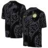 Nigeria National Team Nike Youth Allover Print T-Shirt - Gray - Front View