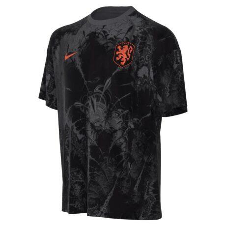 Netherlands National Team Nike Youth Allover Print T-Shirt - Gray - Alt1