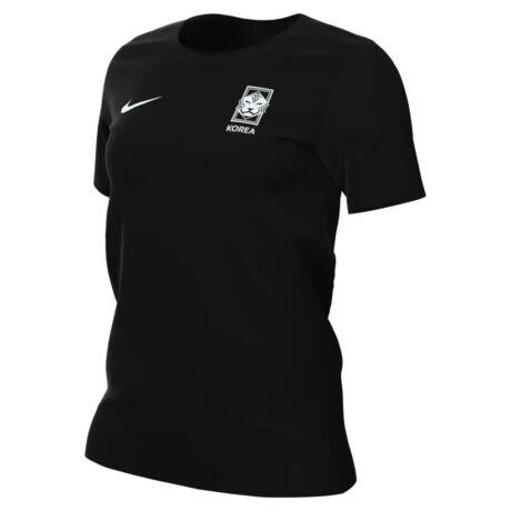 South Korea National Team x PEACEMINUSONE Nike Women's Dri-FIT Pre-Match Top - Black - Front View