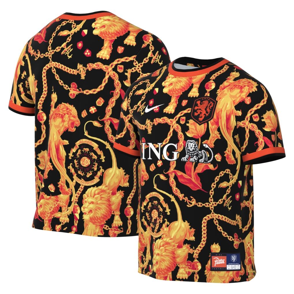 Netherlands National Team x Patta Nike 2026 Dri-FIT Pre-Match Top