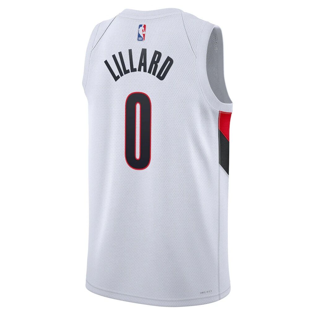 Damian Lillard Portland Trail Blazers Nike Unisex Swingman Jersey - Association Edition