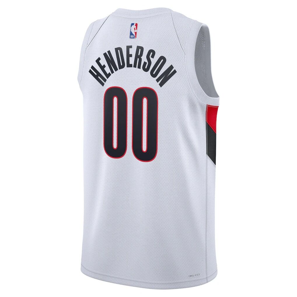 Scoot Henderson Portland Trail Blazers Nike Unisex Swingman Jersey - Association Edition