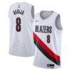 Deni Avdija Portland Trail Blazers Nike Unisex Swingman Jersey - White - Front View