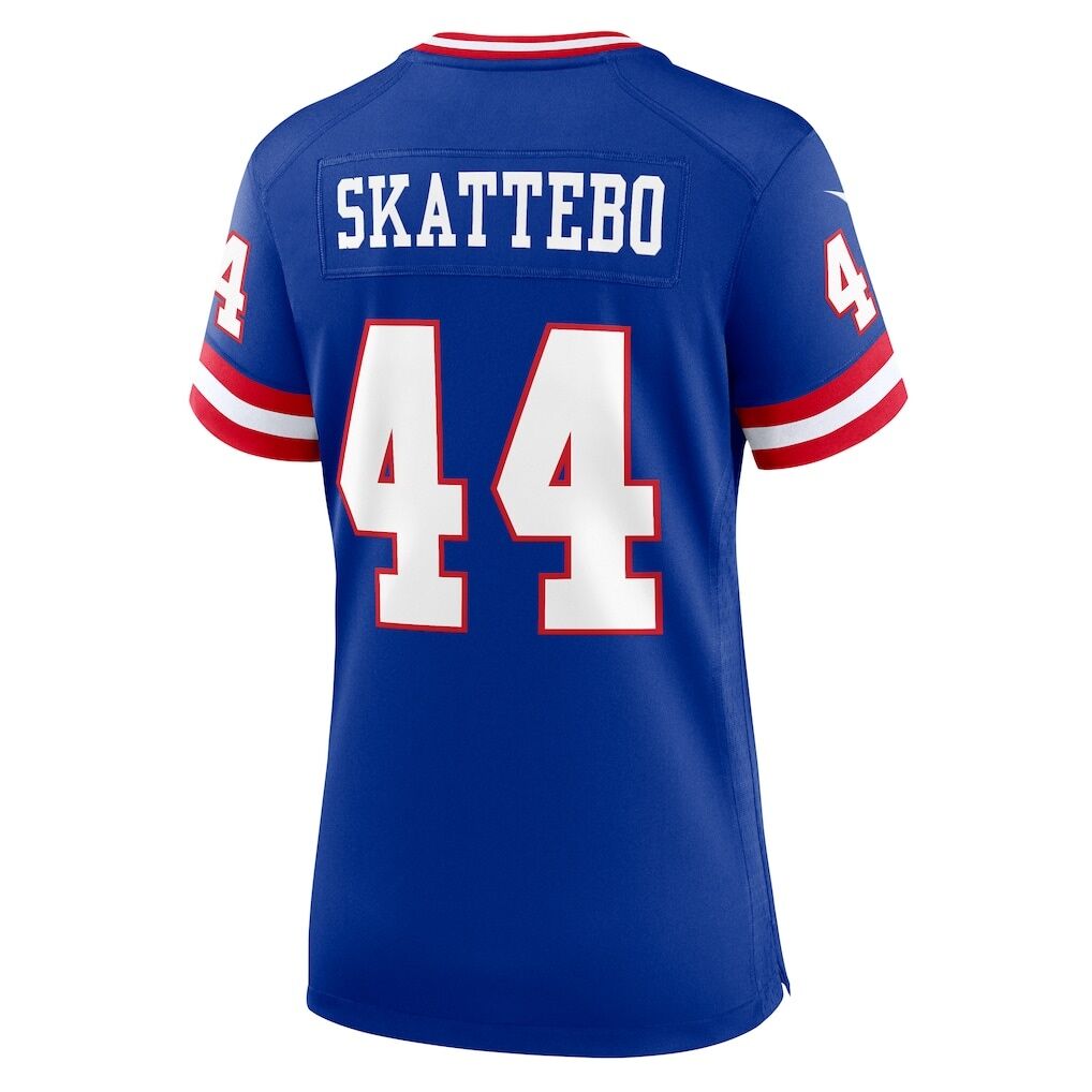 Cam Skattebo New York Giants Nike Women's Alternate 2 Legacy Game Jersey - Royal