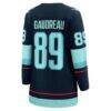 Frederick Gaudreau Seattle Kraken Fashion7 Women's Home Breakaway Jersey - - Detail View