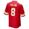 Kristian Fulton Kansas City Chiefs Nike Team Game Jersey - Red - Detail View