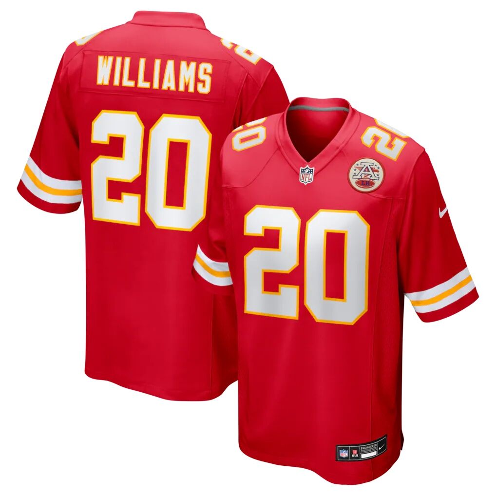 Nohl Williams Kansas City Chiefs Nike Team Game Jersey