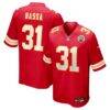Jeffrey Bassa Kansas City Chiefs Nike Team Game Jersey - Red - Front View