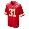 Jeffrey Bassa Kansas City Chiefs Nike Team Game Jersey - Red - Side View