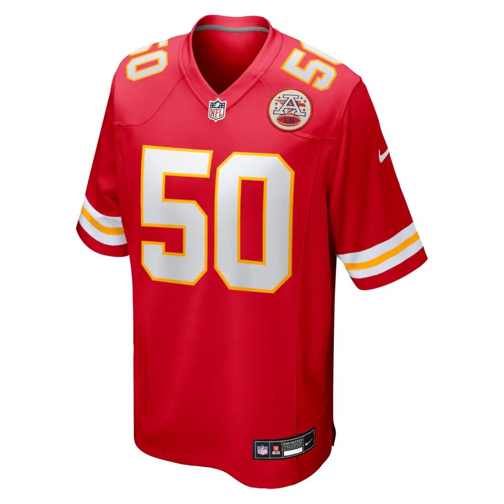 Brandon George Kansas City Chiefs Nike Team Game Jersey