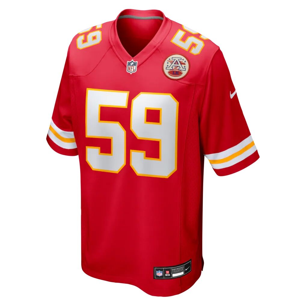 Cooper McDonald Kansas City Chiefs Nike Team Game Jersey