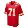 Josh Simmons Kansas City Chiefs Nike Team Game Jersey - Red - Side View