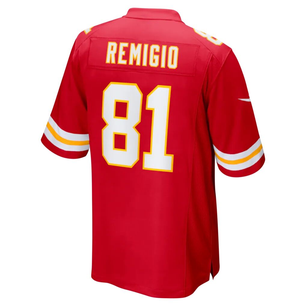 Nikko Remigio Kansas City Chiefs Nike Team Game Jersey