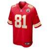 Nikko Remigio Kansas City Chiefs Nike Team Game Jersey - Red - Side View