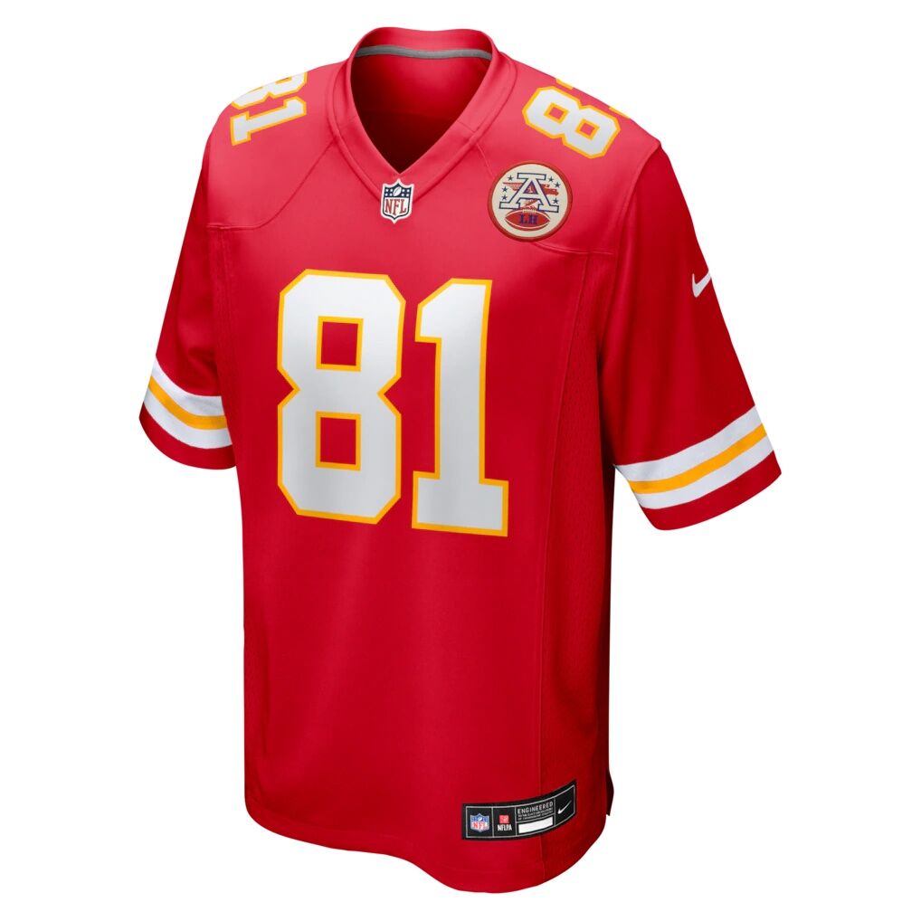 Nikko Remigio Kansas City Chiefs Nike Team Game Jersey
