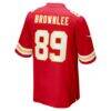 Jason Brownlee Kansas City Chiefs Nike Team Game Jersey - Red - Detail View