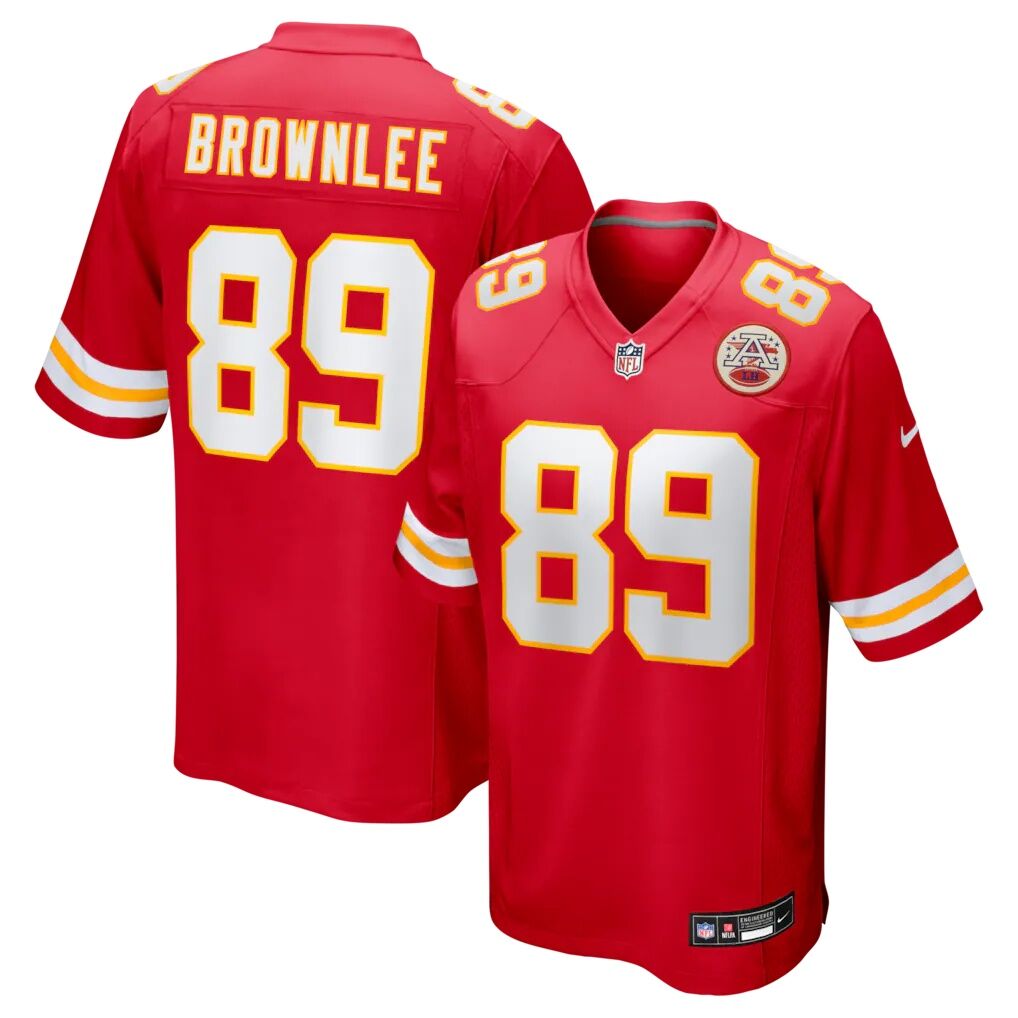 Jason Brownlee Kansas City Chiefs Nike Team Game Jersey